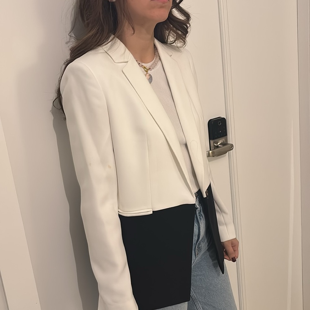 DKNY Black & White Jacket